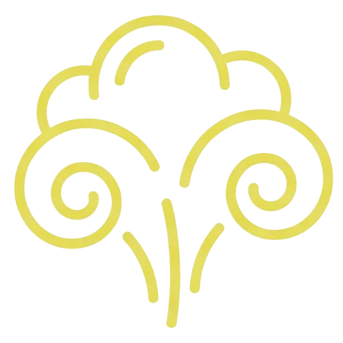 para wodna symbolizująca łaźnię parową